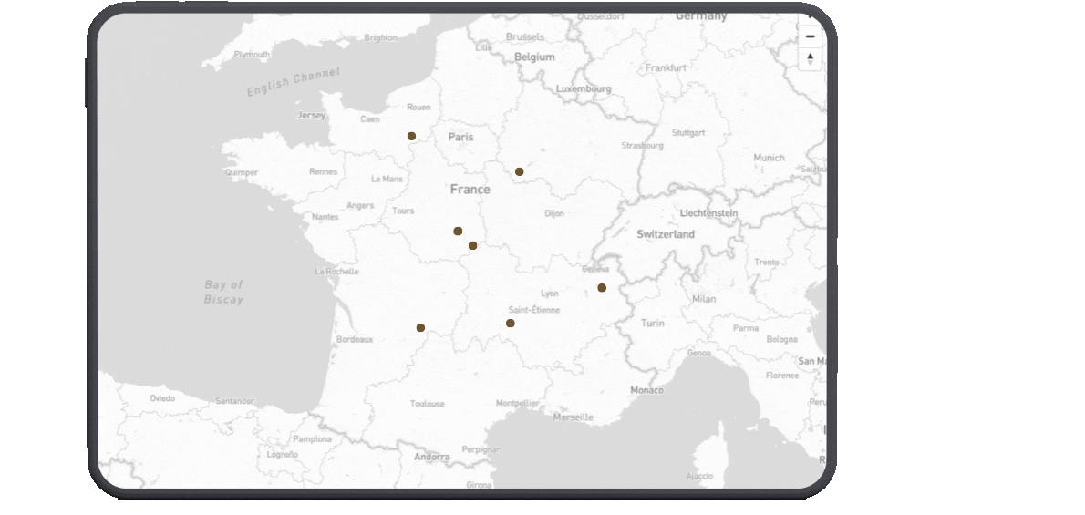 Plateforme Chasseur d'élite — carte interactive des opportunités immobilières rentables par zone en France